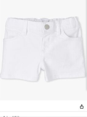 Children’s Place Shorts White Wash Denim Jean Jeans Cut Offs 3T Girl Toddler